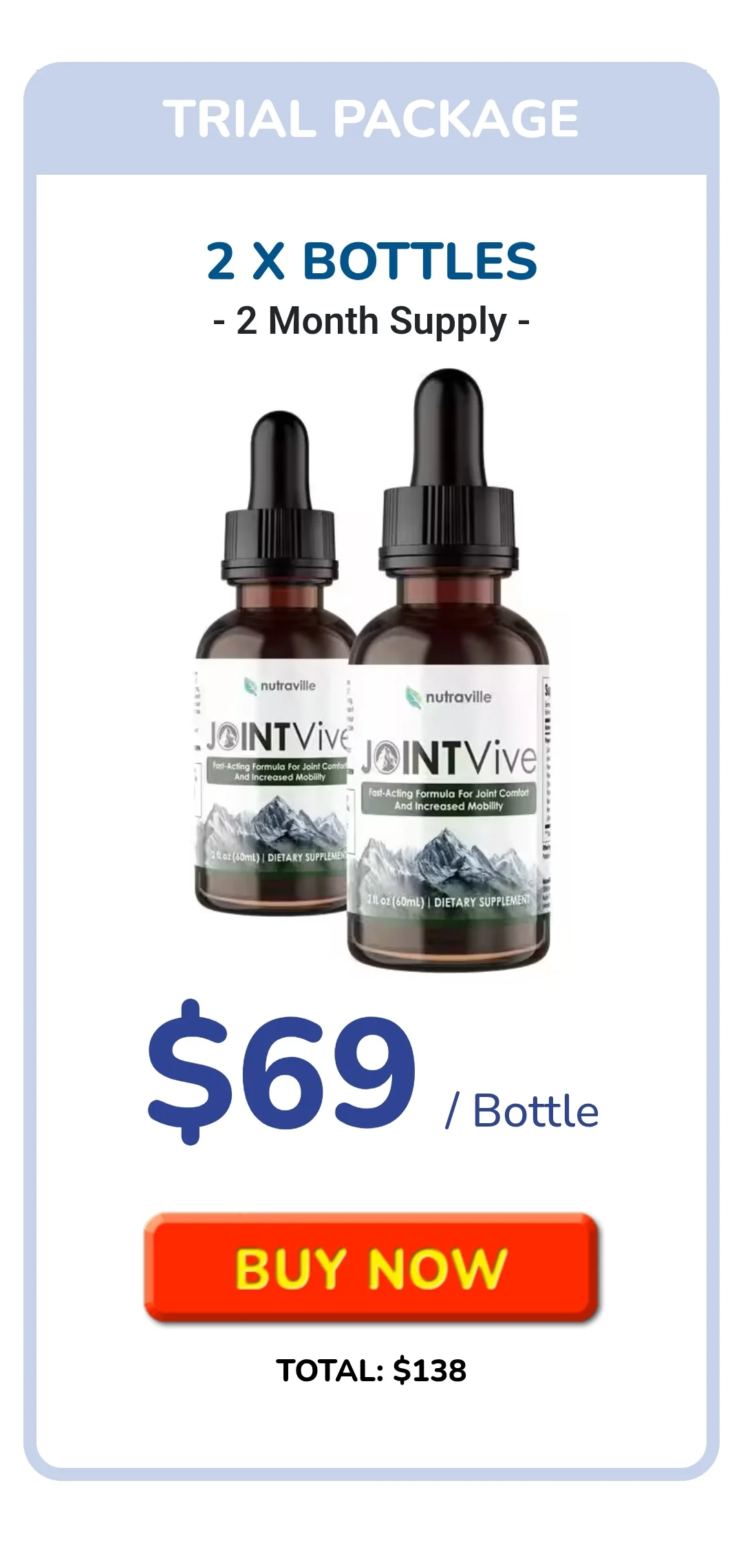 JointVive™ 2 bottles pricing